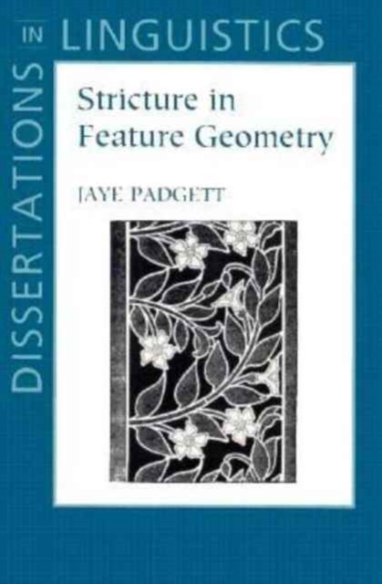 Stricture in Feature Geometry, Paperback Book