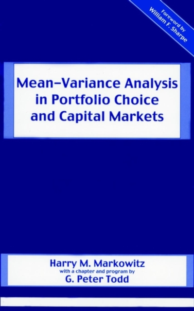 Mean-Variance Analysis in Portfolio Choice and Capital Markets, Hardback Book