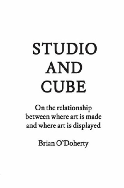 Studio and Cube, Hardback Book