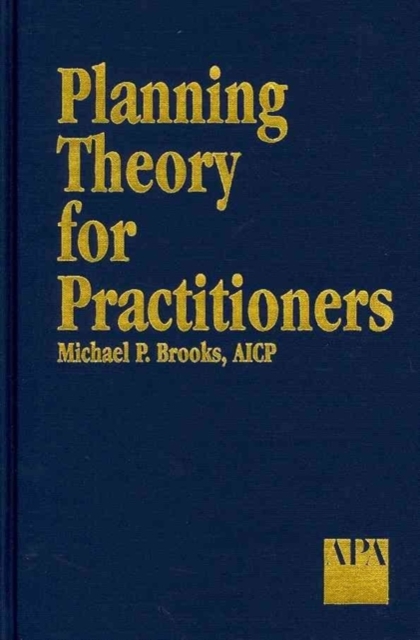 Planning Theory for Practitioners, Hardback Book