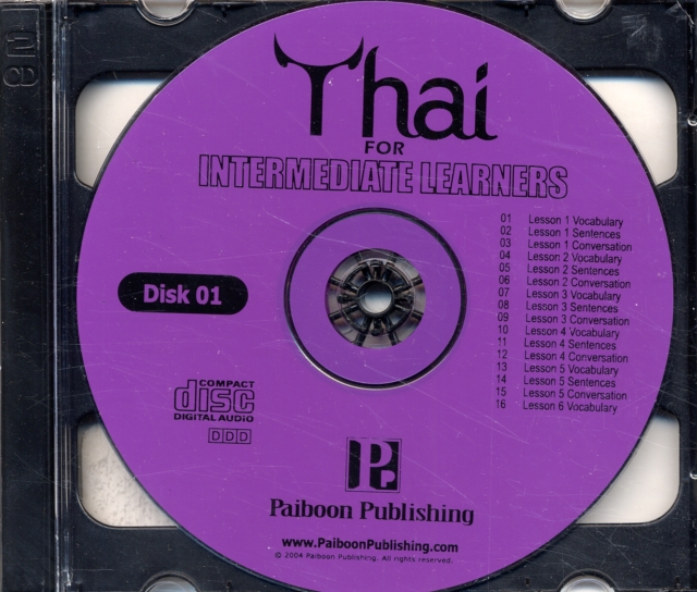 Thai for Intermediate Learners : 2 audio CDs, CD-Audio Book