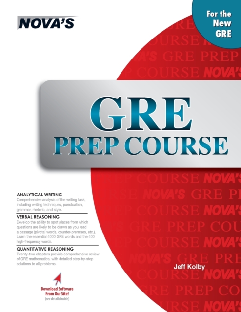 GRE Prep Course, Mixed media product Book
