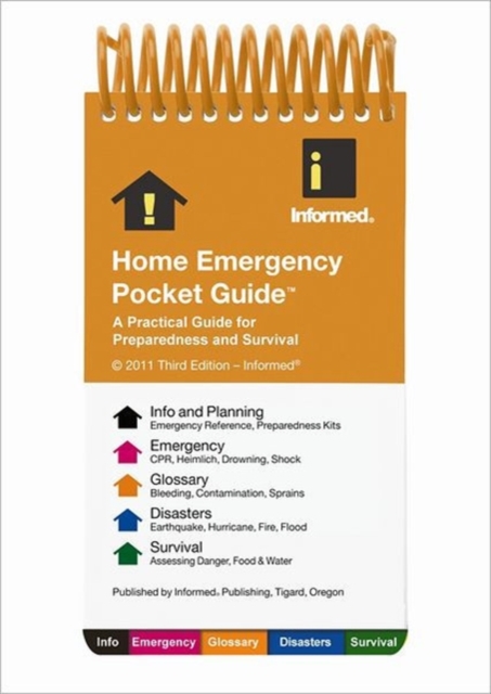 Home Emergency Pocket Guide, Spiral bound Book