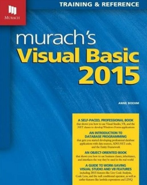 Murachs Visual Basic 2015, Paperback / softback Book