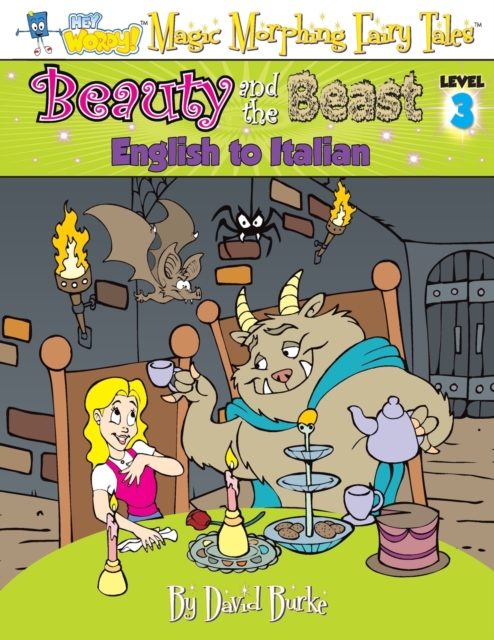 Beauty and the Beast : English to Italian, Level 3, Paperback / softback Book