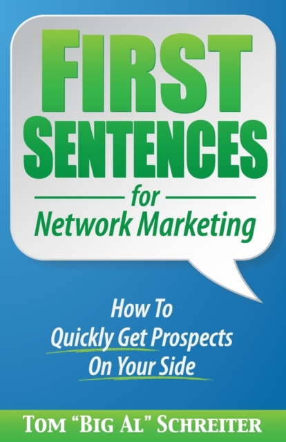 First Sentences For Network Marketing, Paperback / softback Book