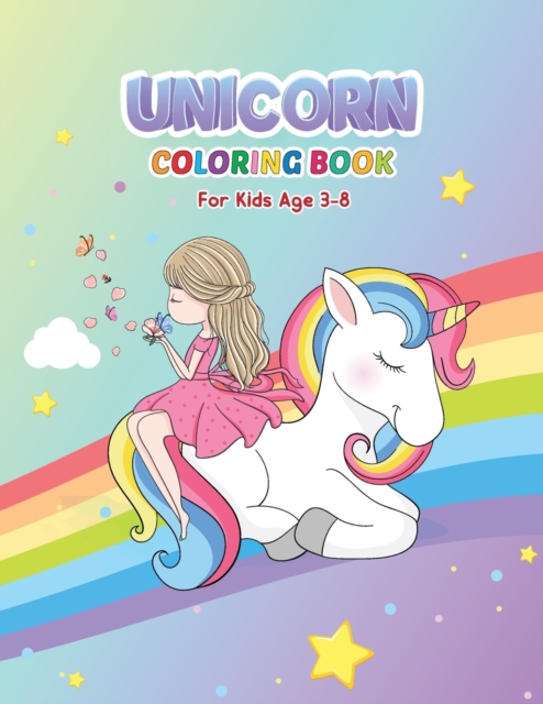 Unicorn Coloring Book, Paperback / softback Book