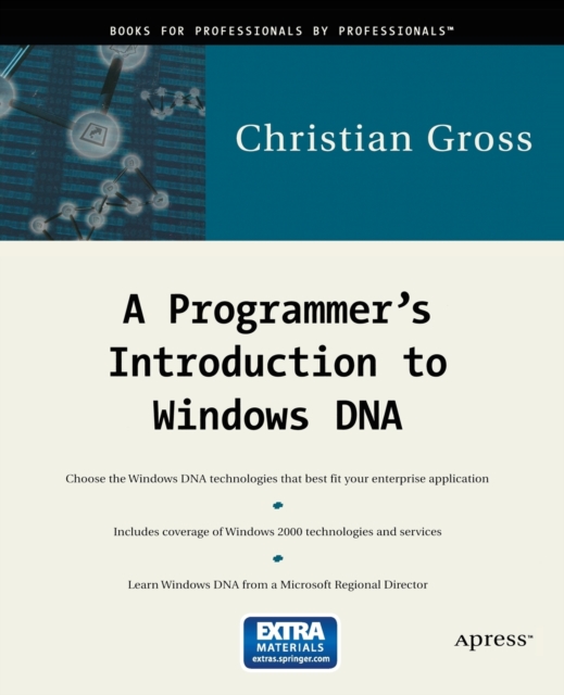 A Programmer's Introduction to Windows DNA, Multiple-component retail product Book