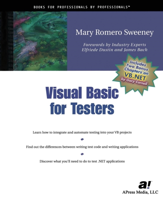 Visual Basic for Testers, Paperback / softback Book