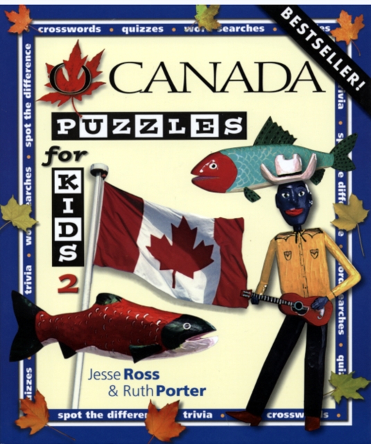 O Canada Puzzles for Kids Book 2, Paperback / softback Book