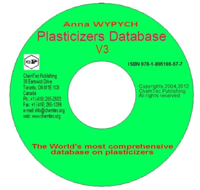 Plasticizers Database, CD-ROM Book