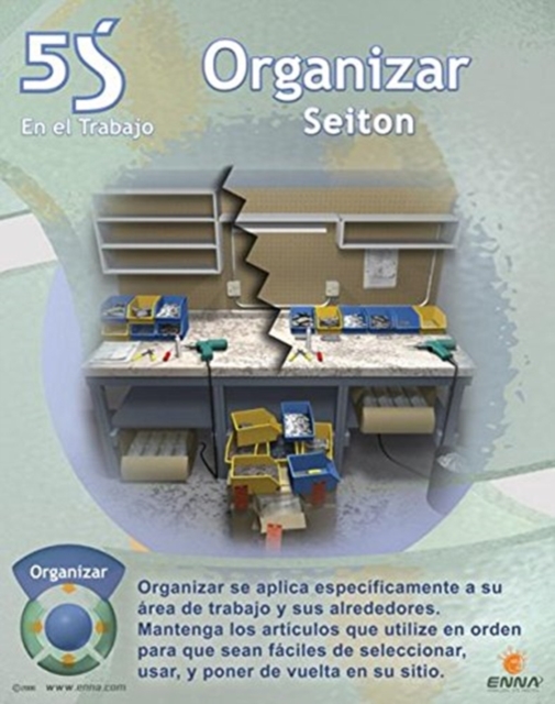 5S Straighten/Set in Order Poster (Spanish), Book Book