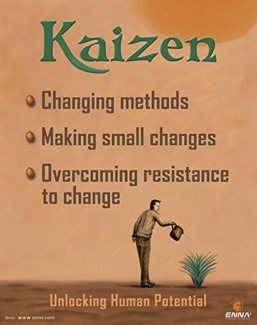 Kaizen Mindset Poster, Book Book