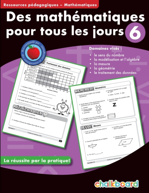 Des Mathematiques Pour Tous Les Jours 6, Paperback / softback Book