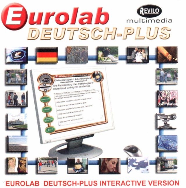Eurolab Deutsch Plus : Interactive A-Level German Listening Practice, CD-ROM Book