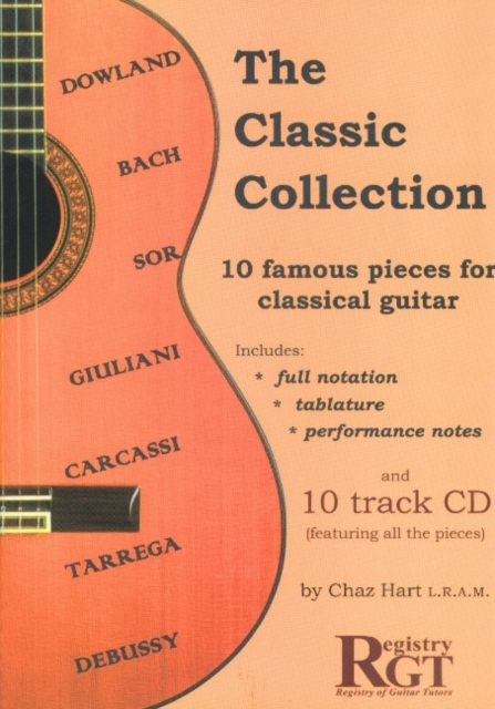 The Classic Collection : 10 Famous Pieces for Classical Guitar, Mixed media product Book