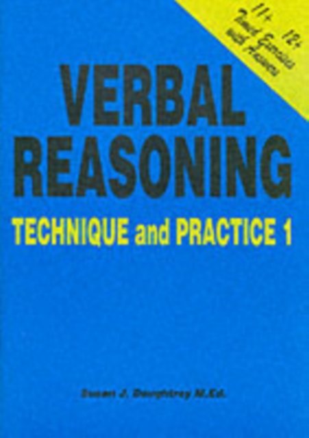 Verbal Reasoning : Technique and Practice No. 1, Paperback / softback Book
