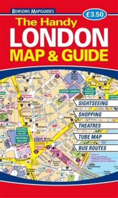 The Handy London Map and Guide, Paperback Book