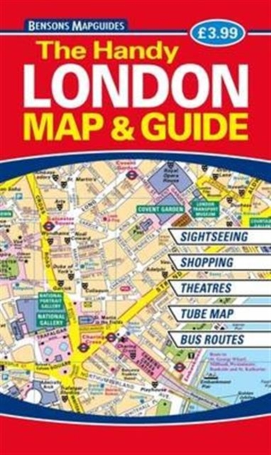 The Handy London Map & Guide, Paperback / softback Book