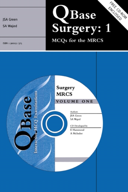 QBase Surgery: Volume 1, MCQs for the MRCS, Mixed media product Book