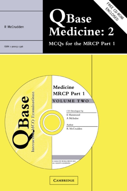 QBase Medicine: Volume 2, MCQs for the MRCP, Part 1, Mixed media product Book