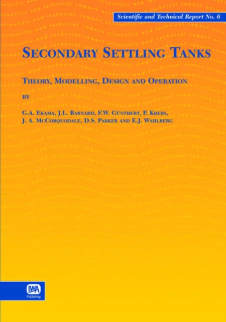Secondary Settling Tanks, Paperback / softback Book