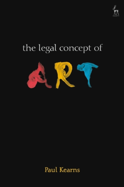 The Legal Concept of Art, Hardback Book