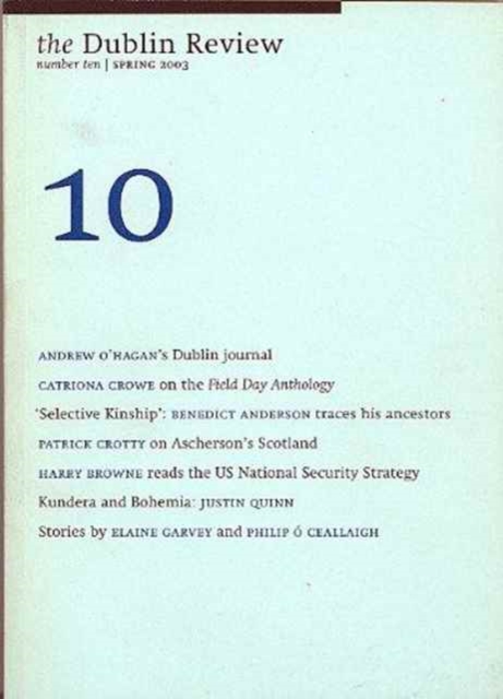 The "Dublin Review" : 10, Paperback / softback Book