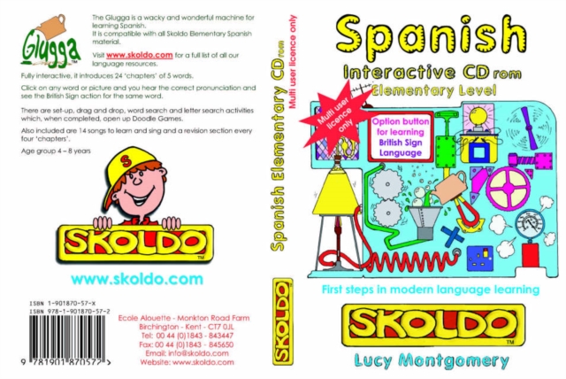 Spanish Elementary Interactive : Primary Spanish Language Teaching Resource Multi User Licence, CD-ROM Book