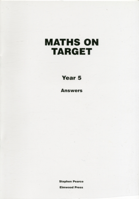 Maths on Target Year 5 Answers, Paperback / softback Book