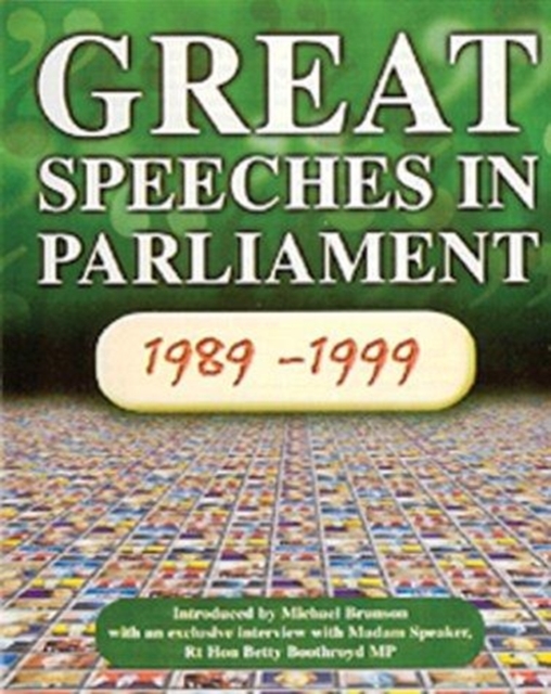 Great Speeches in Parliament 1989-1999: 10 Years of Mptv CD, CD-Audio Book