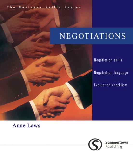 Business Skills Series: Negotiations, Paperback / softback Book