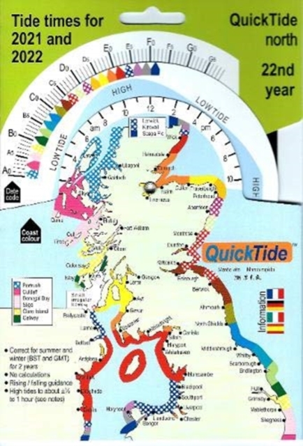 QuickTide north: tide times for 2021 and 2022, 22nd year, Other book format Book