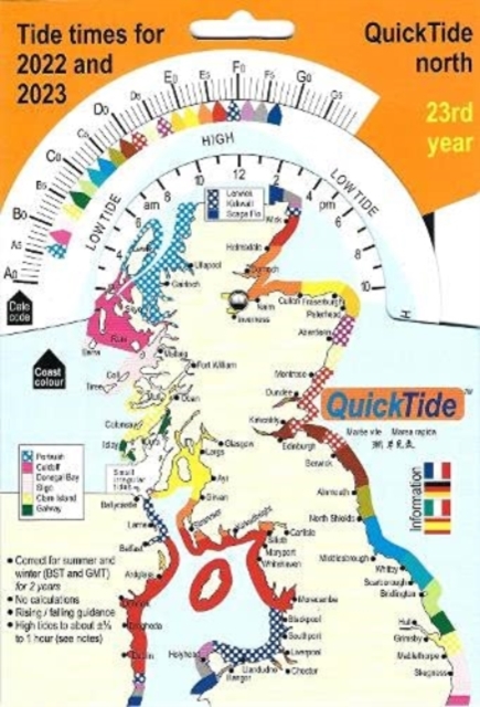 QuickTide north 2022 2023 : Tide times for 2022 and 2023, 23rd year, Other book format Book