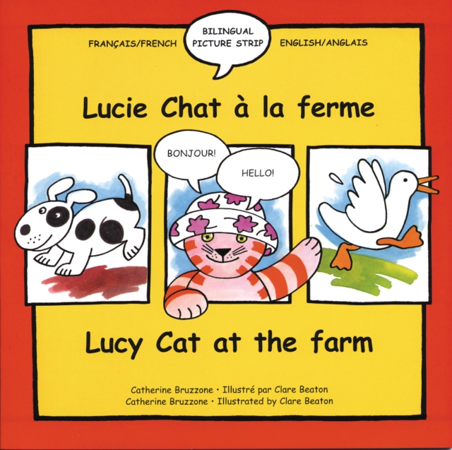 Lucy Cat at the Farm/Lucie Chat a la ferme, Paperback / softback Book