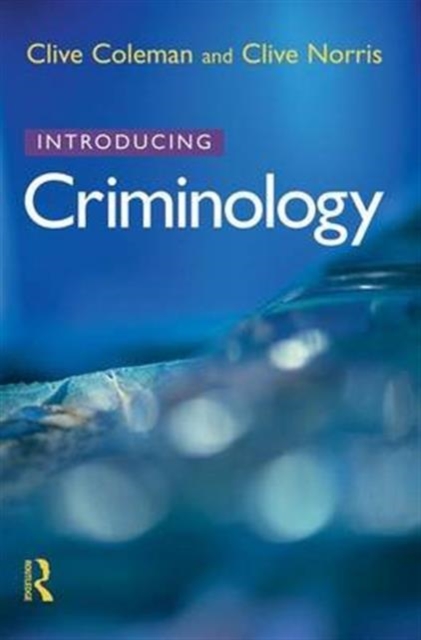 Introducing Criminology, Hardback Book