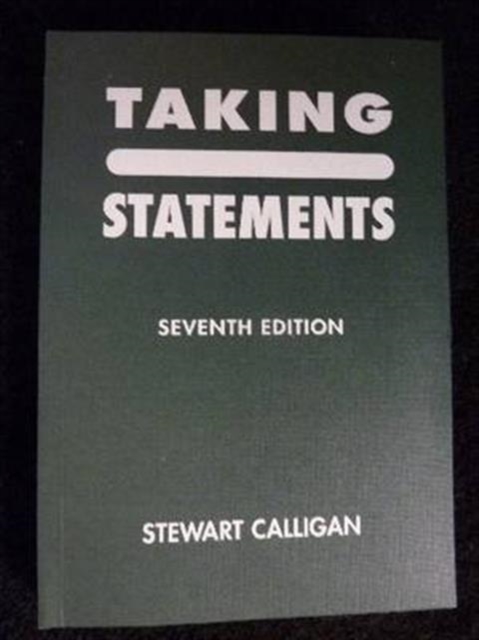 Taking Statements, Paperback / softback Book