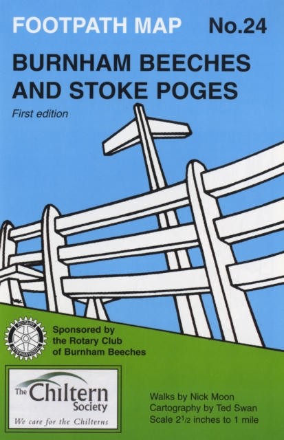 Burnham Beeches and Stoke Poges, Sheet map, folded Book