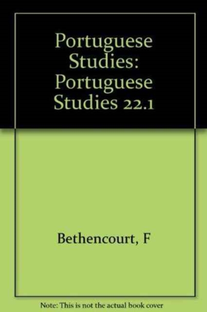 Portuguese Studies: 22.1, Paperback / softback Book