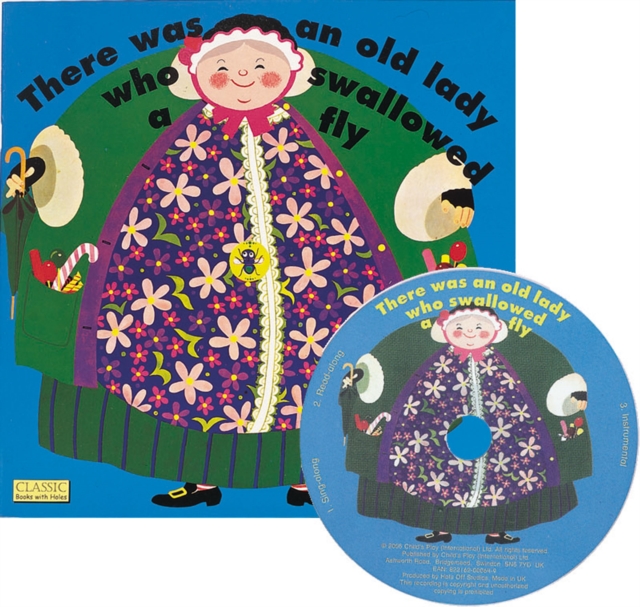 There Was an Old Lady Who Swallowed a Fly, Mixed media product Book