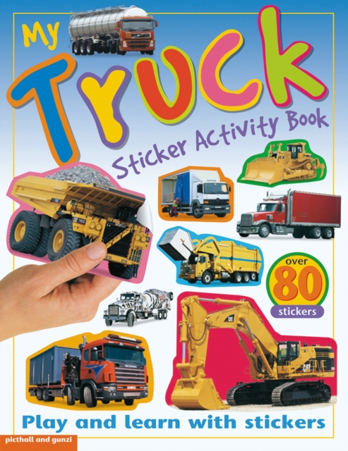 My Truck Sticker Activity Book, Paperback Book