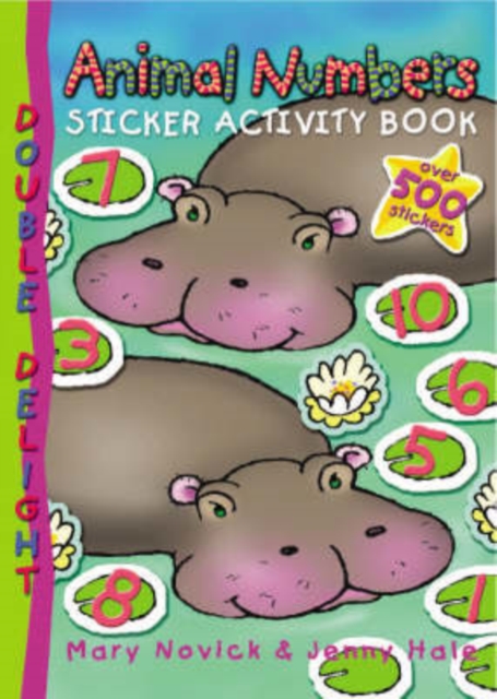 Animal Numbers Sticker Activity Book, Paperback Book