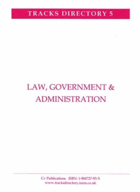 Law, Government and Administration : Career Paths, Paperback Book