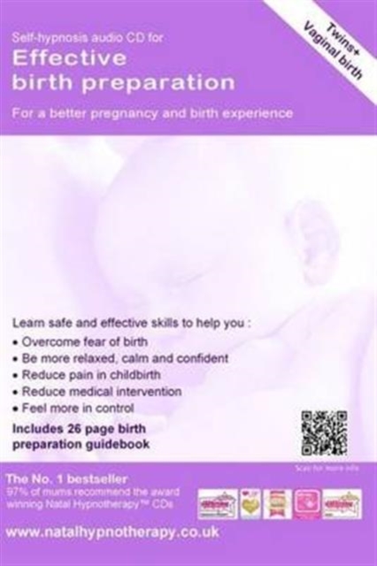 Effective Birth Preparation (Twins - Vaginal Birth) : A Self Hypnosis CD, CD-Audio Book