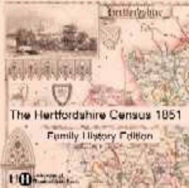 Hertfordshire Census 1851 : Family History Edition, CD-ROM Book