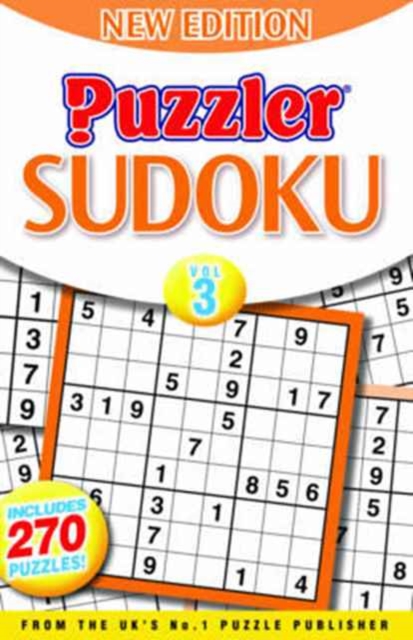 Puzzler Sudoku : Vol. 3, Paperback / softback Book