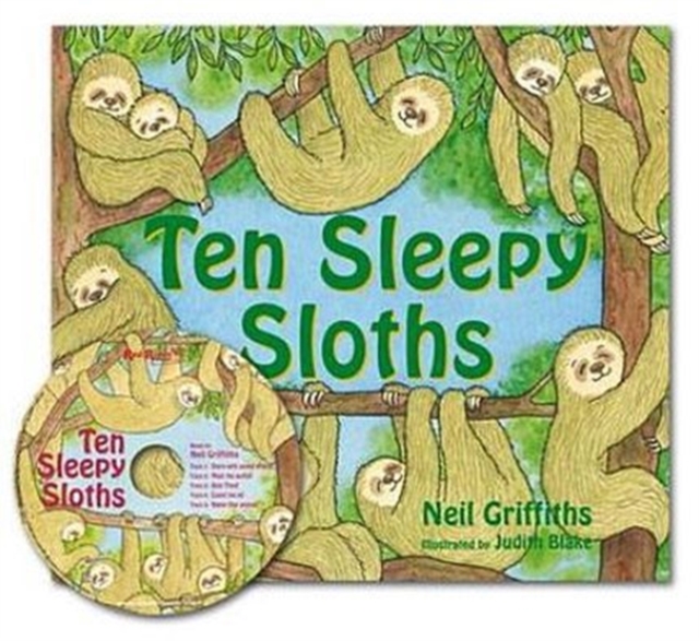 Ten Sleepy Sloths, Mixed media product Book