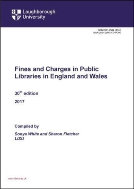 Fines and Charges in Public Libraries in England and Wales : 30, Spiral bound Book