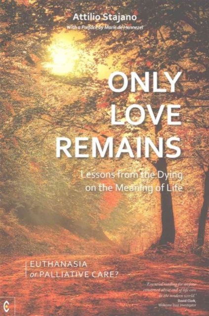 Only Love Remains : Lessons from the Dying on the Meaning of Life - Euthanasia or Palliative Care?, Paperback / softback Book