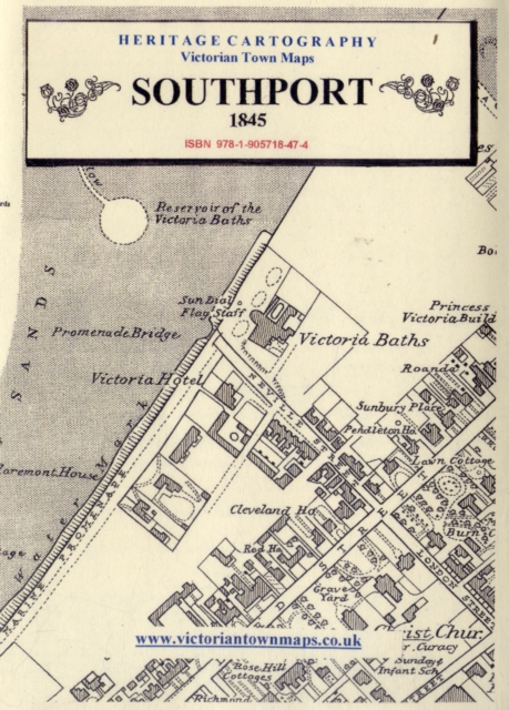 Southport 1845 Map, Sheet map Book